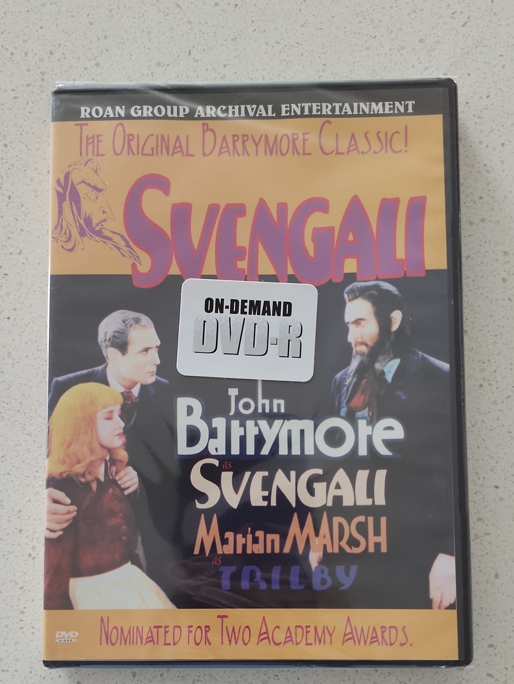 Svengali (On-Demand DVD-R) - Black/Orange DVD Case